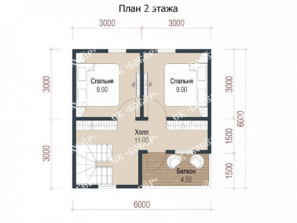 Дом из бруса 6х6. фото